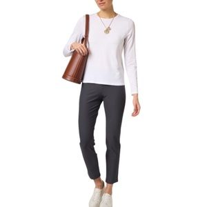 Eileen Fisher washable crepe Gray Pants Size Medium